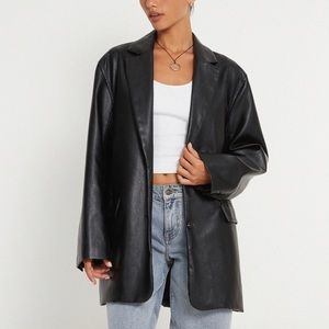 Saken Blazer in Black - Motel Rocks